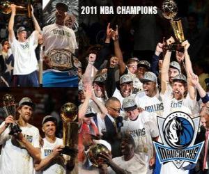 yapboz Dallas Mavericks 2011 NBA Şampiyonu